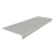 Roppe Ribbed Smoke 48" Rubber Stair Tread- Square Nose