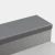 Roppe Hammered Smoke 72" Rubber Stair Tread- Square Nose