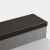 Roppe Hammered Black Brown 72" Rubber Stair Tread- Square Nose