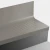 Tarkett Johnsonite Grey Raised Round 48" One Piece Stair Tread Riser