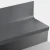 Tarkett Johnsonite Iron Mountain Raised Round 60" One Piece Stair Tread Riser