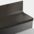 Tarkett Johnsonite Peppercorn Raised Round 72" One Piece Stair Tread Riser