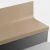 Tarkett Johnsonite Fawn Hammered 48" One Piece Stair Tread Riser