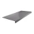 Flexco 48 inch Gray 120 Heavy Duty Smooth Rubber Stair Tread