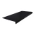 Flexco 72 inch Black Dahlia 120 Heavy Duty Smooth Rubber Stair Tread