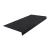 Flexco 650 Black Dahlia 60 inch Heavy Duty Diamond Rubber Stair Tread