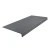 Flexco Metal Reinforced Nose Graystone 800 Heavy Duty Square 48 inch Rubber Stair Tread