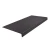 Flexco Metal Reinforced Nose Charcoal 800 Heavy Duty Square 60 inch Rubber Stair Tread