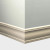 Tarkett Johnsonite Millwork Silhouette Wall Base Antique White 4 inch