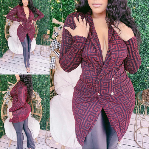 Lurex Button Up Blazer Lurex Button Up Blazer