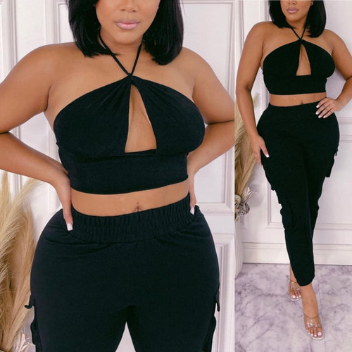 Cut Out Halter Top Cut Out Halter Top
