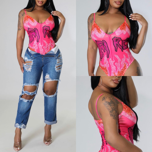 Fire Nights Bodysuit Fire Nights Bodysuit