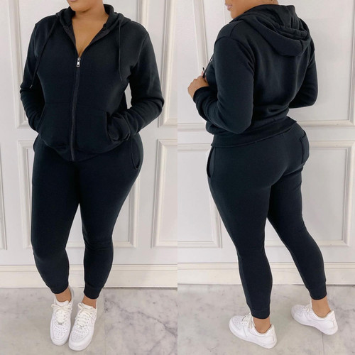 Zip Down Fleece (Black) Zip Down Fleece (Black)