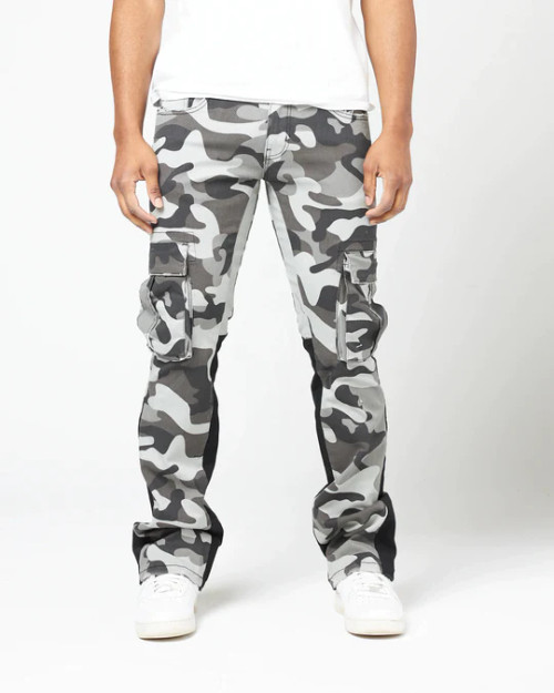 True Stacked Cargo Twill Pants (Black Combo) True Stacked Cargo Twill Pants (Black Combo)