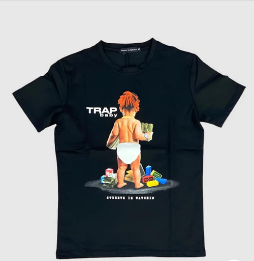 Trap Baby Tee (Black) Trap Baby Tee (Black)