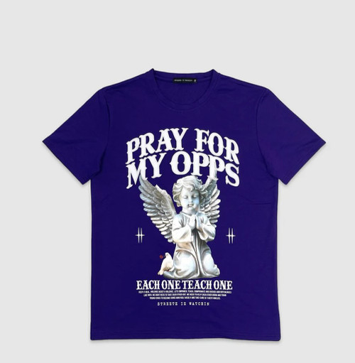 Pray For My Opps Tee (Purple) Pray For My Opps Tee (Purple)