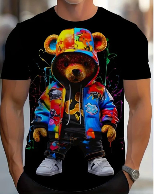 Artistic Teddy Tee (Black) Artistic Teddy Tee (Black)