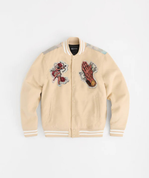 Prayer In Motion Tapestry Jacket (Cream)
