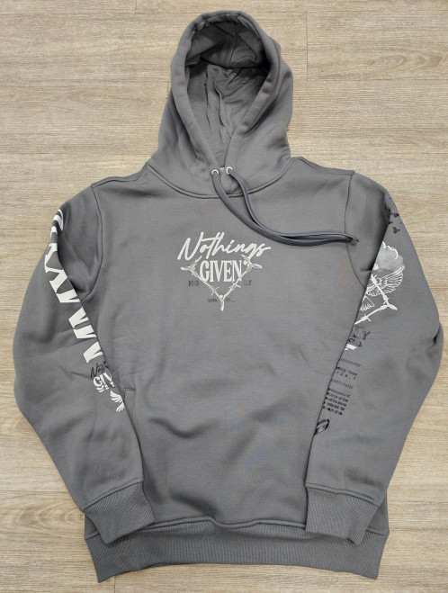 Nothing Given Hoody & Jogger Set (Pewter)
