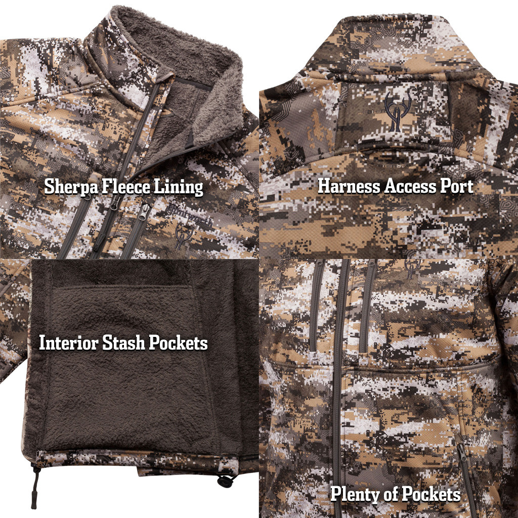 Men's Houlton Windproof Hunting Jacket Disruption - Huntworth Gear