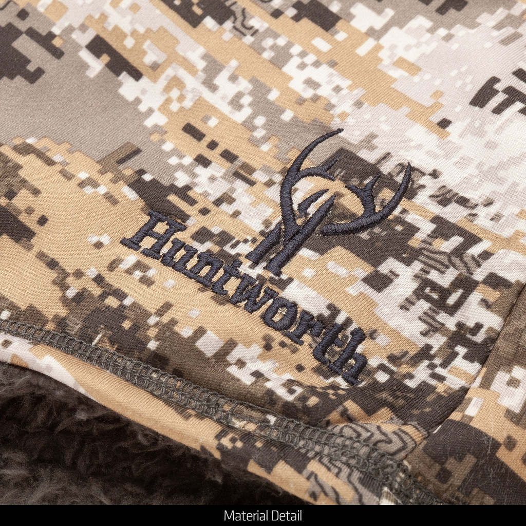 Heavyweight Hunting Neck Gaiter - DWR finish on fabric to shed moisture and snow.