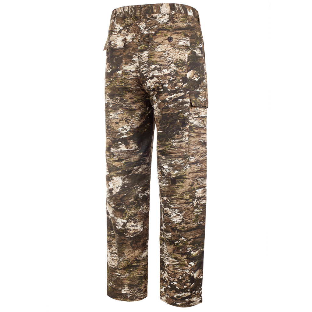 Rear view: Light Weight Hunting Pants - Comfortable fit.