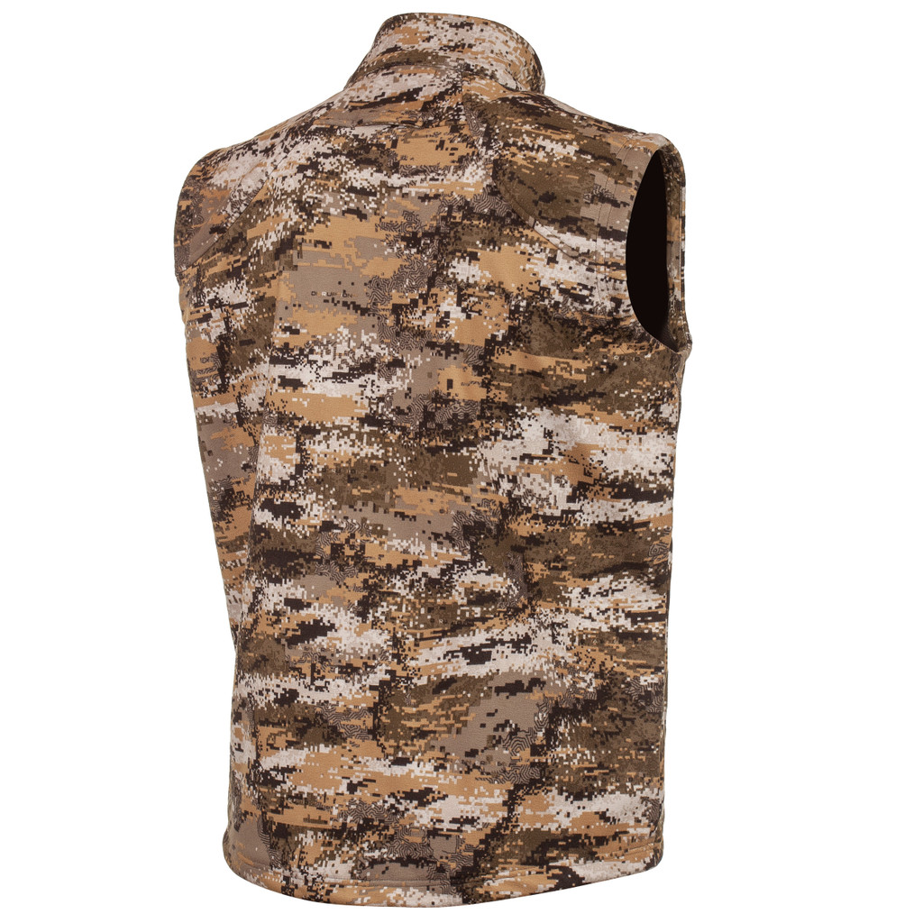 Men's Elkins Windproof Hunting Vest Disruption - Huntworth Gear