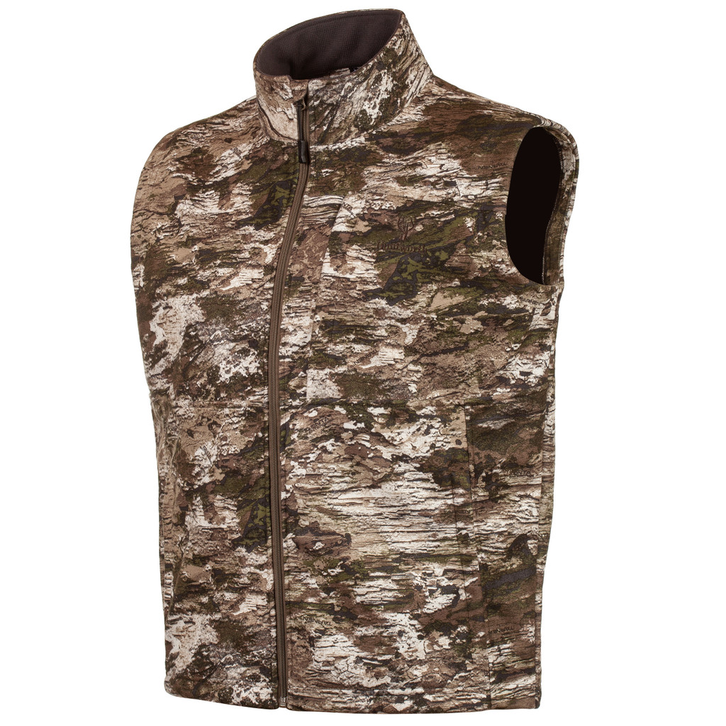 Men's Tarnen® pattern Midweight Windproof hunting vest.