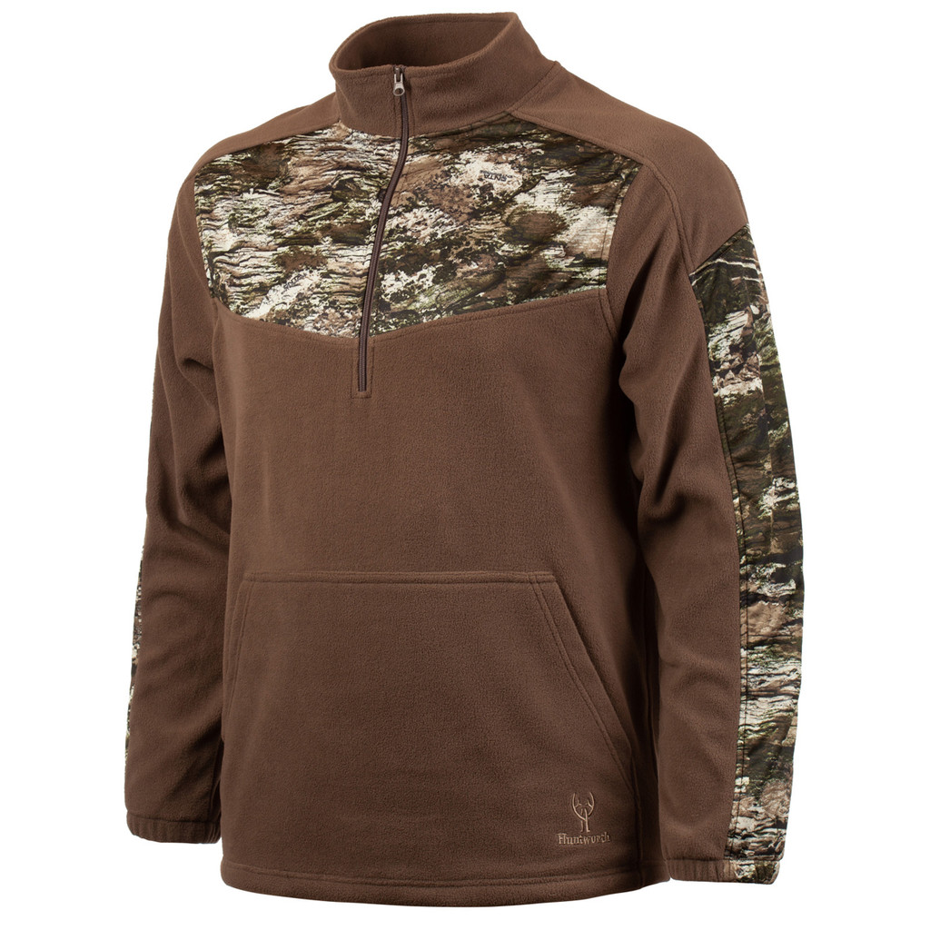 Camo quarter clearance zip fleece