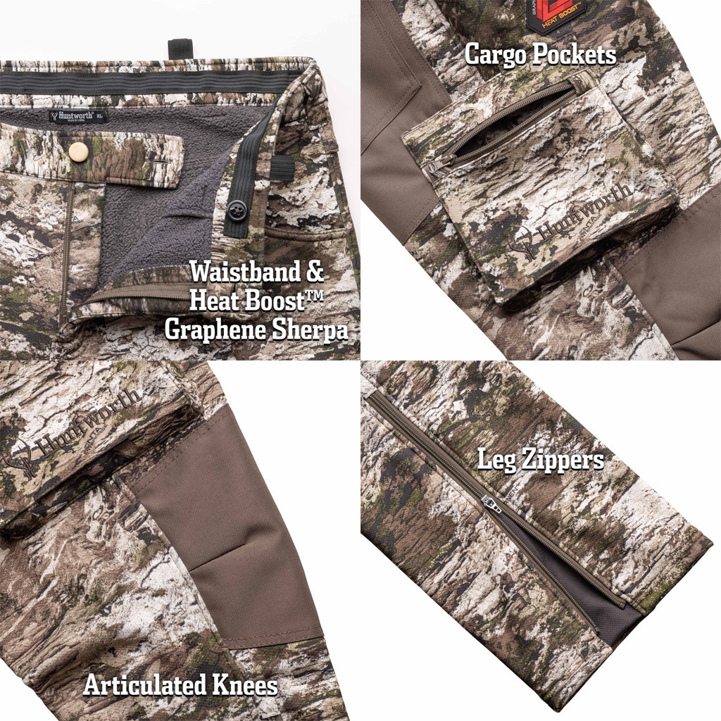 Men's Saskatoon, Heat Boost™ Windproof Pants Tarnen – Huntworth Gear