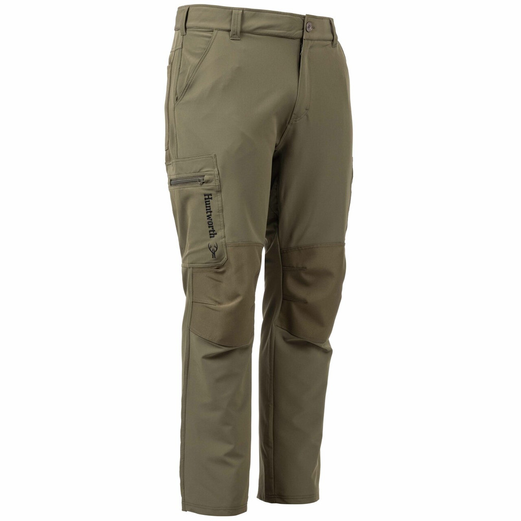 Men's Durham Lightweight Hunting Pants Olive Green - Huntworth Gear