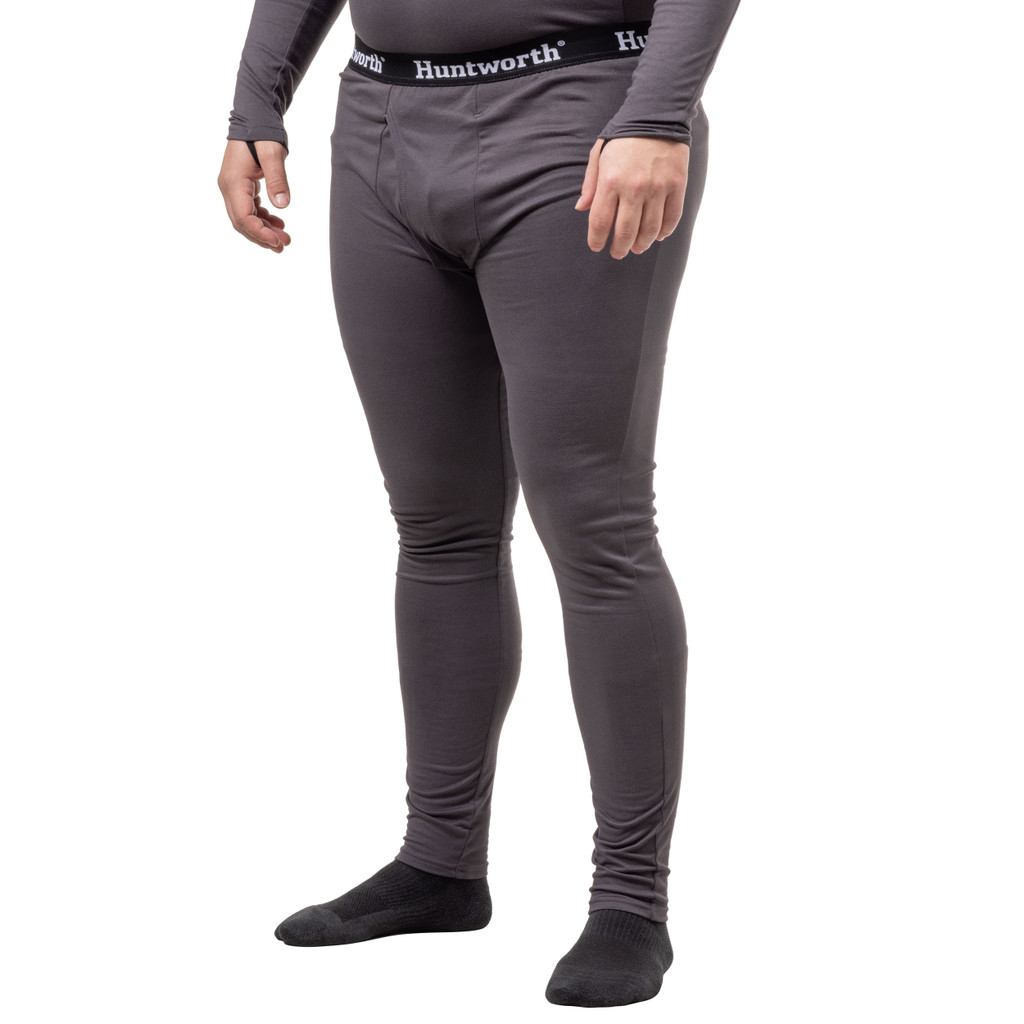 Men's Dark Gray Heavyweight Hunting Base Layer Bottom – Huntworth Gear