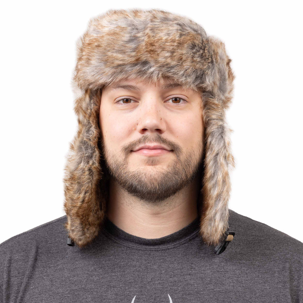 Men's Vostok Heavyweight Heat Boost Trapper Hat Disruption - Huntworth