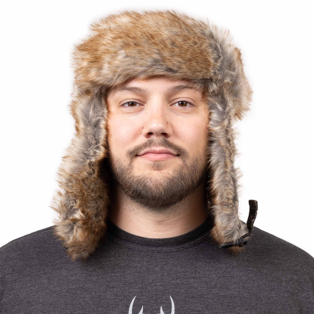 Men's Vostok Heavyweight Heat Boost Trapper Hat Tarnen - Huntworth