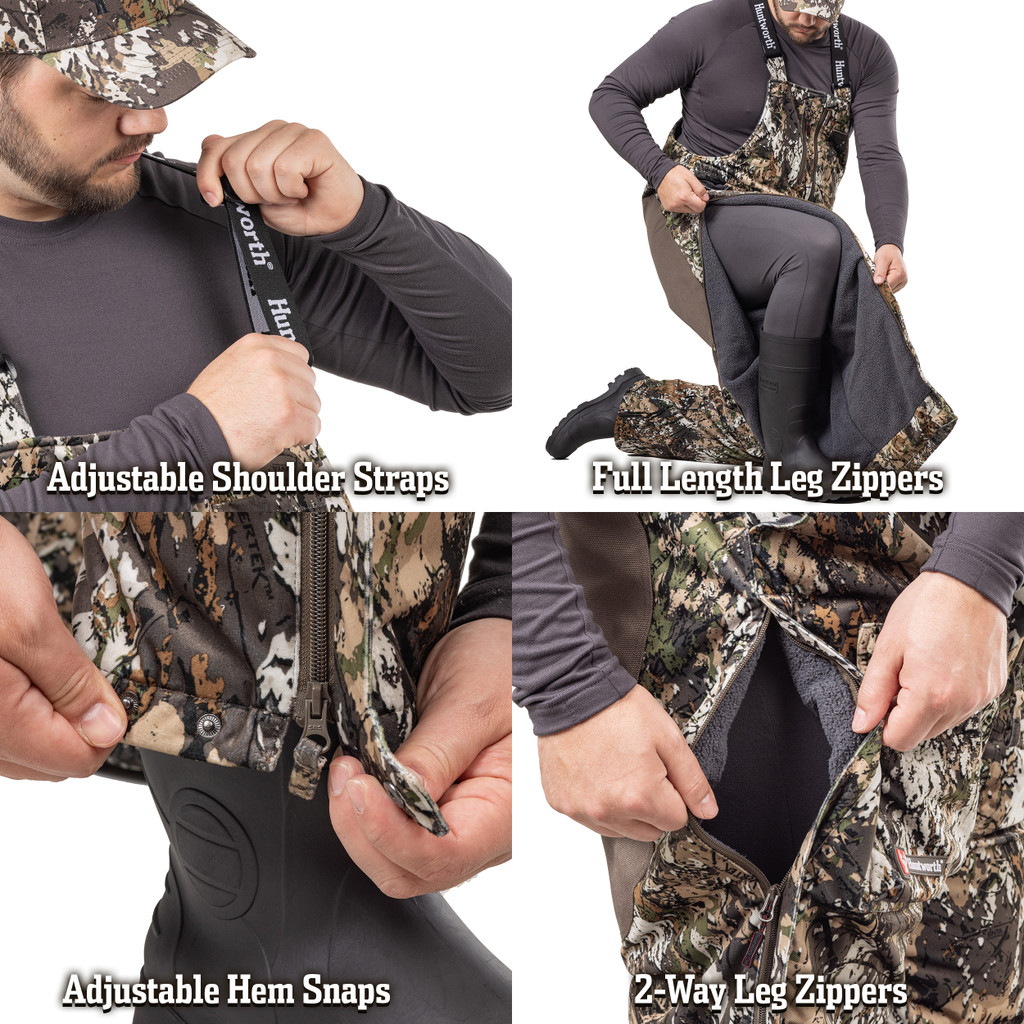 Men's Matterhorn Heat Boost Hunting Bibs Vertek® - Huntworth Gear