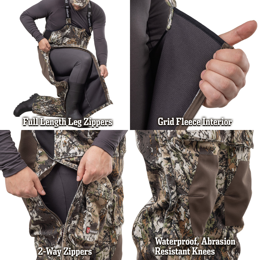 Men's Elkins Midweight Hunting Bibs Vertek® - Huntworth Gear