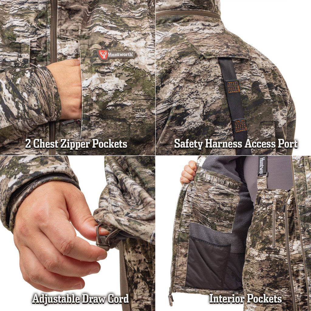 Men's Matterhorn Heat Boost Hunting Jacket Tarnen - Huntworth Gear