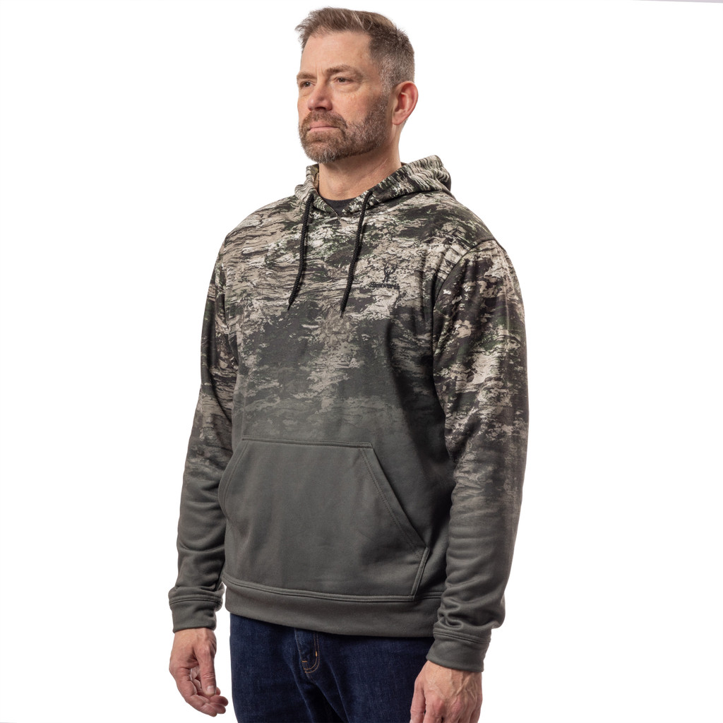 Great fitting lifestyle hoodie in ombre Tarnen camo