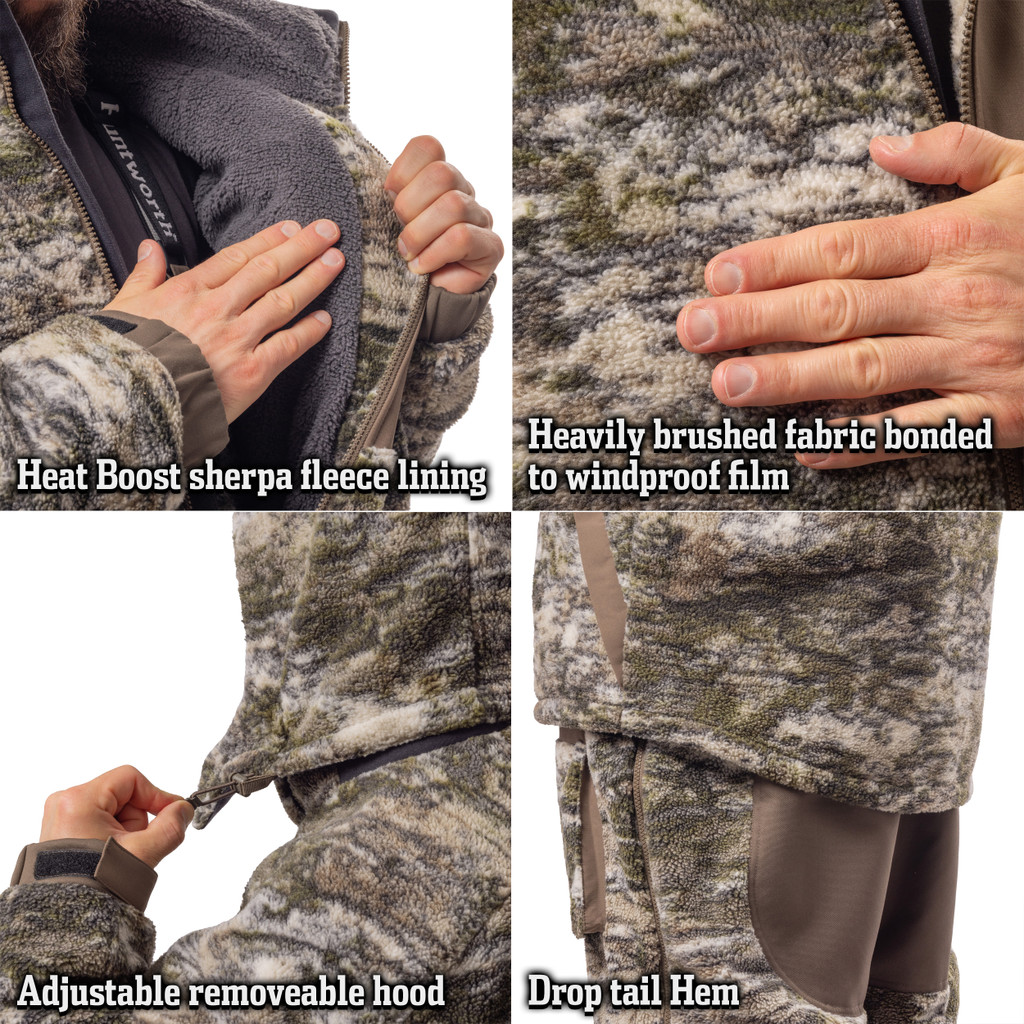 Men's Halifax Heat Boost, Heavyweight, Berber Fleece, SilentX