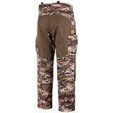 Rear view: midweight hunting Pants - Reinforced seat with abrasion resistant material.
