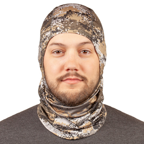 Heavyweight Disurption® pattern Balaclava - Adjustable face piece.