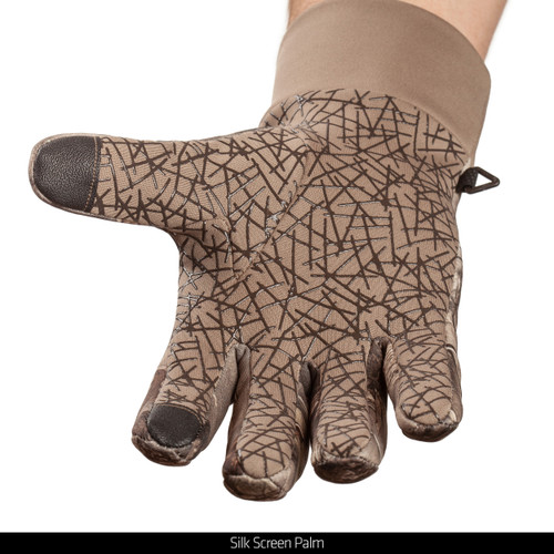 lightweight Hunting Gloves - Silk screen palm.