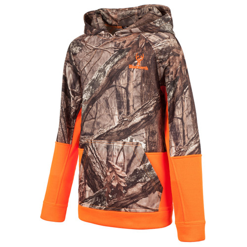 Youth's Hidd'n® pattern midweight Hunting Hoodie.