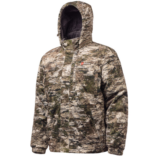 Men's Tarnen® pattern Heavyweight Waterproof Sherpa Lined Hunting Jacket. Men's Tarnen® pattern Heavyweight Waterproof Sherpa Lined Hunting Jacket.