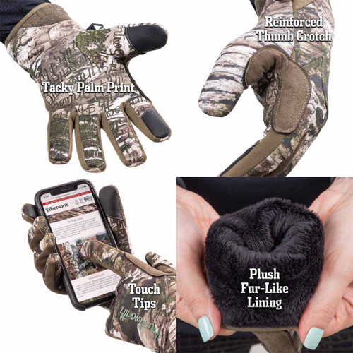 Women's Ansted Midweight, Lined Hunting Gloves - Tarnen®