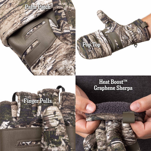 Men's Colborne Heat Boost™ Heavyweight, Windproof, Softshell Hunting Gloves - Tarnen®