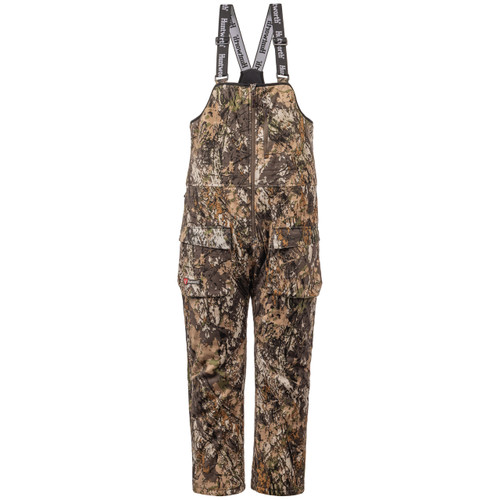Men's heavyweight hunting bibs in Vertek camo