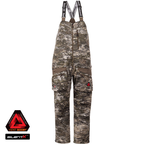 Men's warm Berber fleece bibs with chest and cargo pockets and leg zippers. Men's warm Berber fleece bibs with chest and cargo pockets and leg zippers.