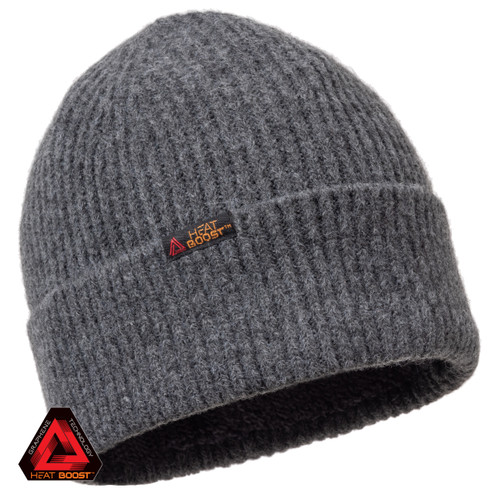 Men's heavyweight men's winter beanie with Heat Boost technology Men's heavyweight men's winter beanie with Heat Boost technology