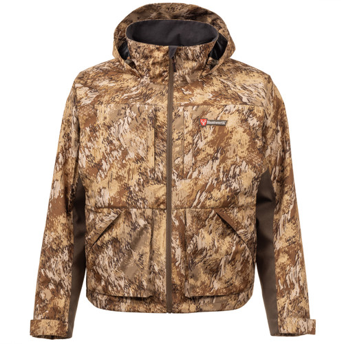 Men's Huntworth hooded waterfowl hunting jacket for early season